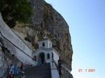Монастырь в горах . Бахчисарай. Монастырь в горах . Бахчисарай.